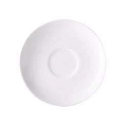 Dibbern Kaffee Und Teeuntertasse Rund Bone China Weiß