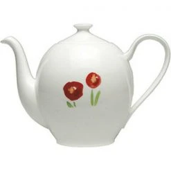 Dibbern Kaffeekanne 1,4 L Rund Impression Mohn